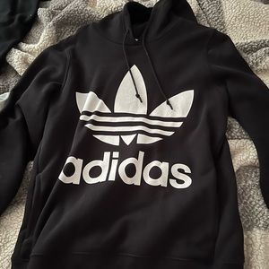 Adidas black women’s hoodie M
